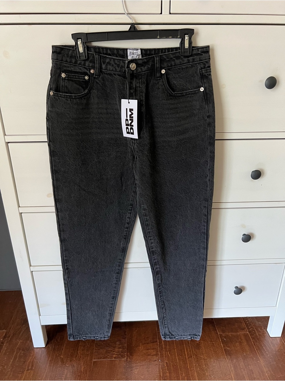 Princess Polly Zaiden Jeans Black size 8